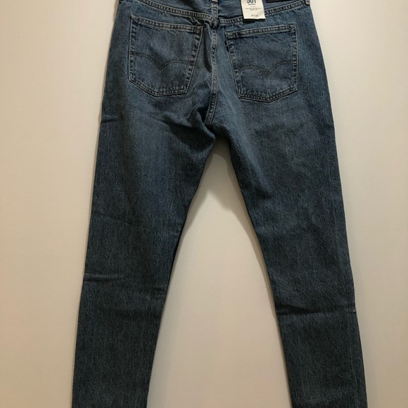 Levi’s 501 Hi-Rise Medium Wash Skinny Jeans - Picture 7 of 7